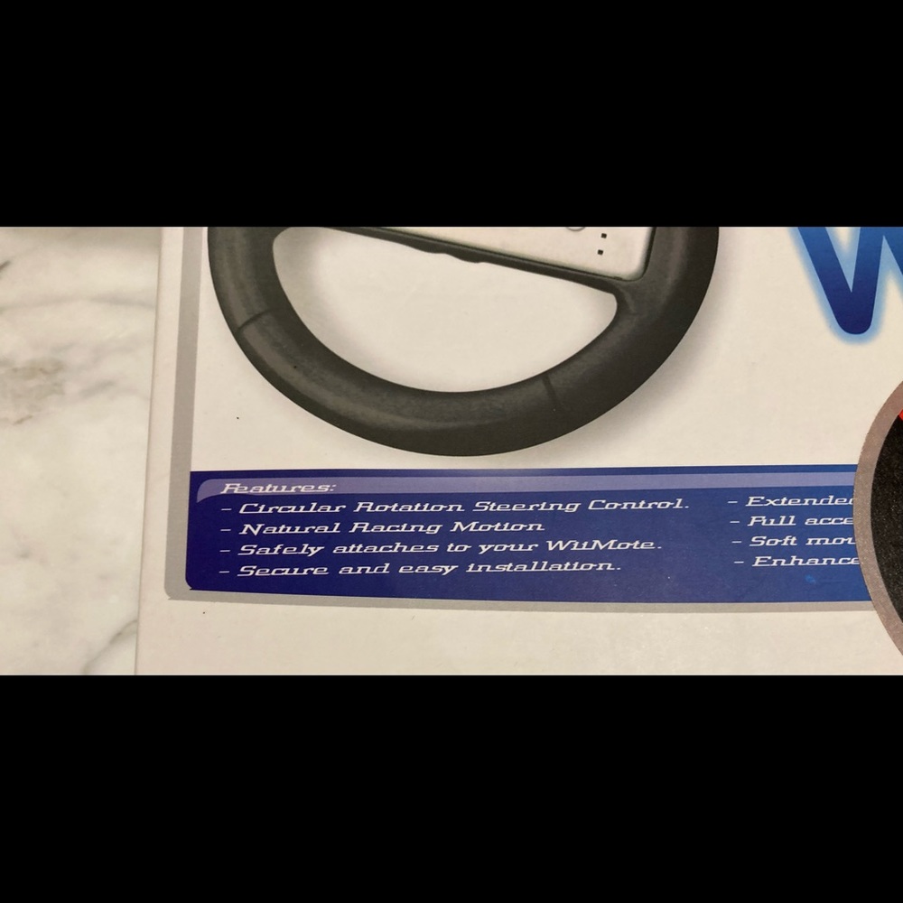 Wii Racing Wheel - Picture 2 of 5